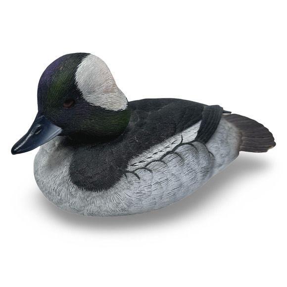Vintage Jules A Bouillet Bufflehead Duck Decoy Resin Limited Edition 750 READ - Picture 1 of 12